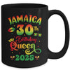 30th Birthday Queen Jamaica Girl Matching Party 2025 Mug | teecentury