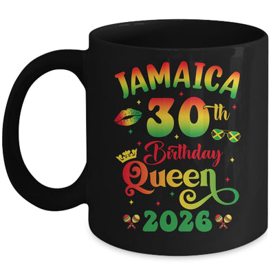 30th Birthday Queen Jamaica Girl Matching Party 2026 Mug | teecentury