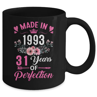 31 Birthday Decorations Women Female 31st 1993 Birthday Mug | teecentury