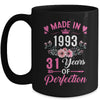 31 Birthday Decorations Women Female 31st 1993 Birthday Mug | teecentury