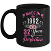 32 Birthday Decorations Women Female 32nd 1992 Birthday Mug | teecentury