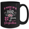 32 Birthday Decorations Women Female 32nd 1992 Birthday Mug | teecentury