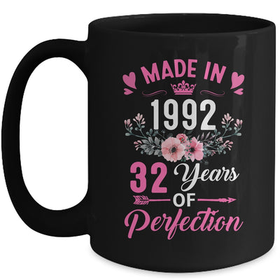32 Birthday Decorations Women Female 32nd 1992 Birthday Mug | teecentury