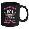 33 Birthday Decorations Women Female 33rd 1991 Birthday Mug | teecentury