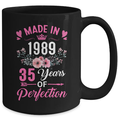 35 Birthday Decorations Women Female 35th 1989 Birthday Mug | teecentury