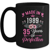 35 Birthday Decorations Women Female 35th 1989 Birthday Mug | teecentury
