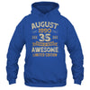 35 Years Awesome Vintage August 1990 35th Birthday Shirt & Hoodie | teecentury