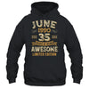 35 Years Awesome Vintage June 1990 35th Birthday Shirt & Hoodie | teecentury