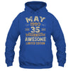 35 Years Awesome Vintage May 1990 35th Birthday Shirt & Hoodie | teecentury