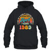 35 Years Old Awesome Since April 1989 35th Birthday Groovy Shirt & Tank Top | teecentury