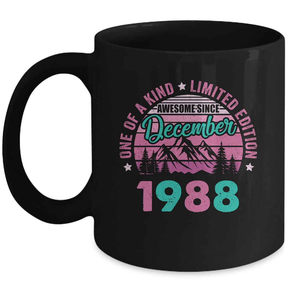 35 Years Old Awesome Since December 1988 35th Birthday Women Mug | teecentury