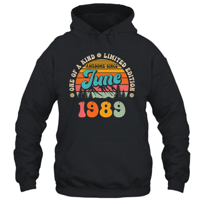 35 Years Old Awesome Since June 1989 35th Birthday Groovy Shirt & Tank Top | teecentury