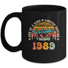 35 Years Old Awesome Since October 1989 35th Birthday Groovy Mug | teecentury