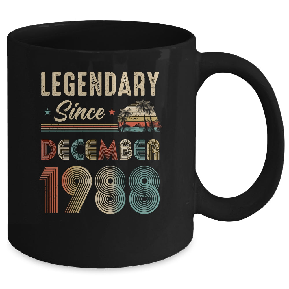 35 Years Old Legendary Since December 1988 35th Birthday Mug | teecentury