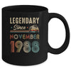 35 Years Old Legendary Since November 1988 35th Birthday Mug | teecentury