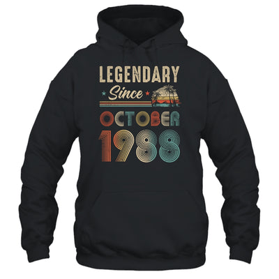 35 Years Old Legendary Since October 1988 35th Birthday Shirt & Hoodie | teecentury