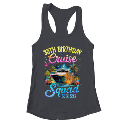 35th Birthday Cruise Squad 2026 Cruising Party Vacation Shirt & Tank Top | teecentury