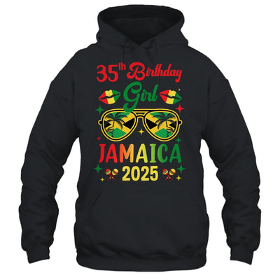 35th Birthday Girl Jamaica Vacation Party Outfit 2025 Shirt & Tank Top | teecentury