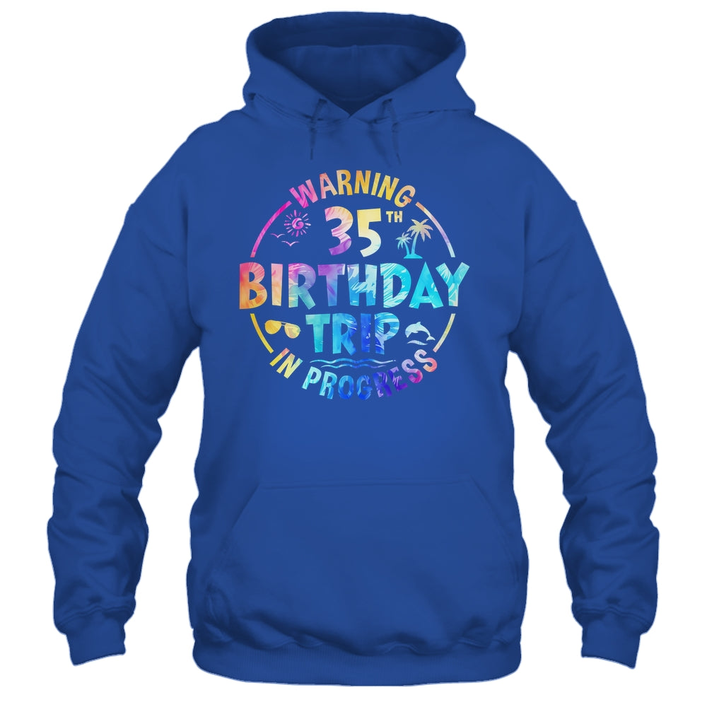 35th Birthday Trip Men Women Family 35 Years Old Birthday Shirt & Tank Top | teecentury