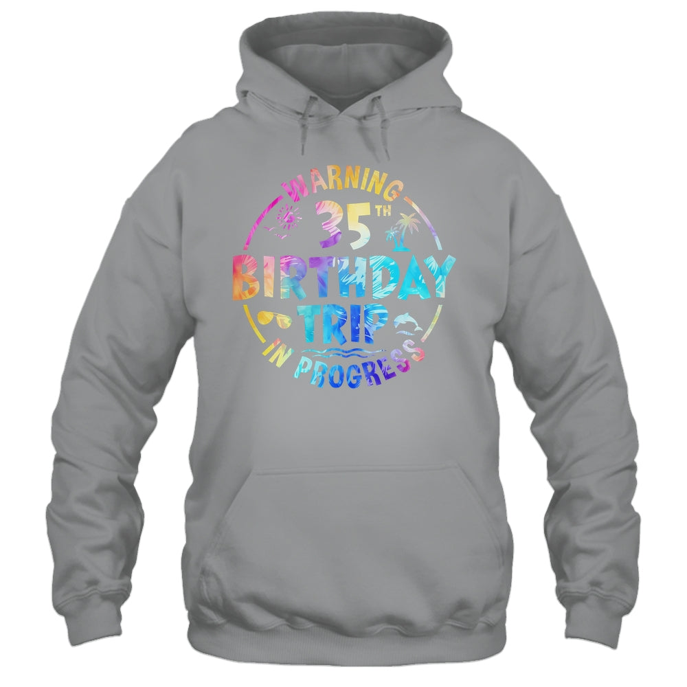 35th Birthday Trip Men Women Family 35 Years Old Birthday Shirt & Tank Top | teecentury