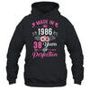 38 Birthday Decorations Women Female 38th 1986 Birthday Shirt & Tank Top | teecentury