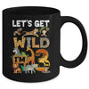 3 Year Old Zoo Birthday Safari Jungle Animal 3rd Bday Mug | teecentury