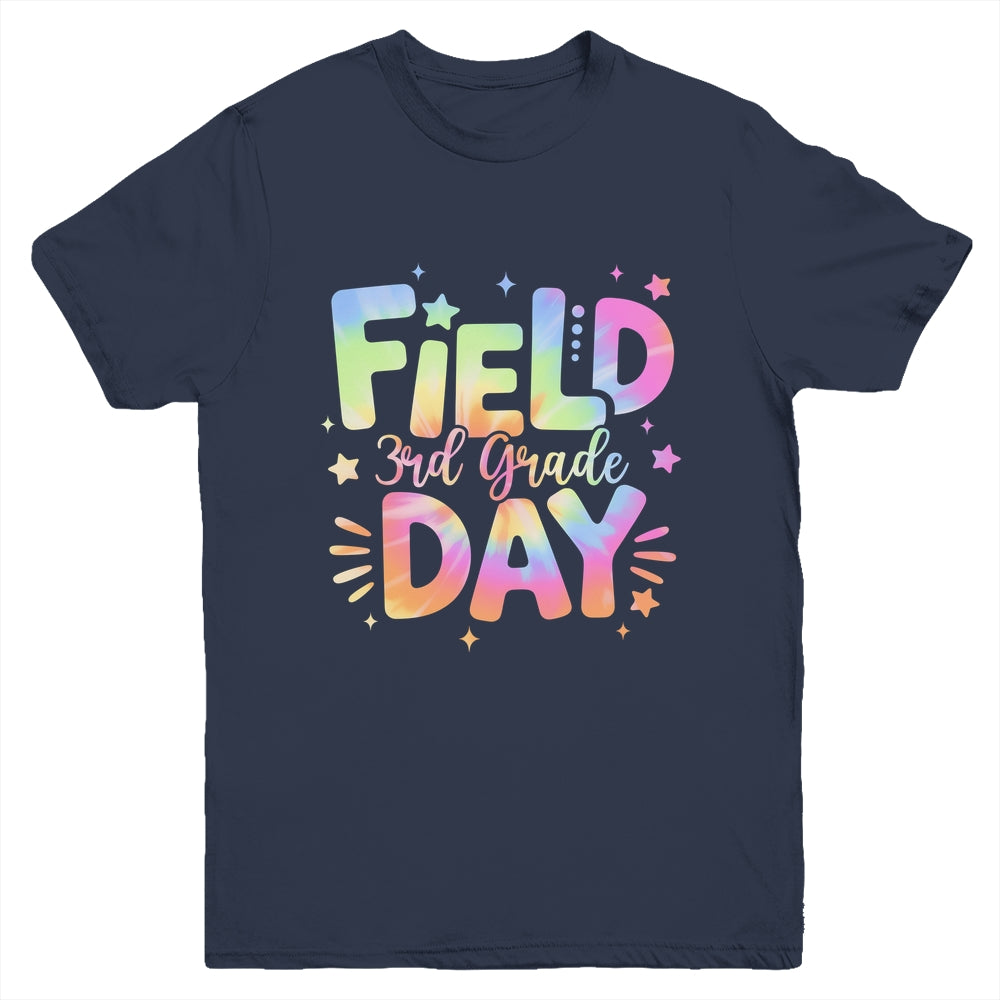 3rd Grade Field Day 2025 Let The Games Begin Kids Teacher Youth Shirt | teecentury