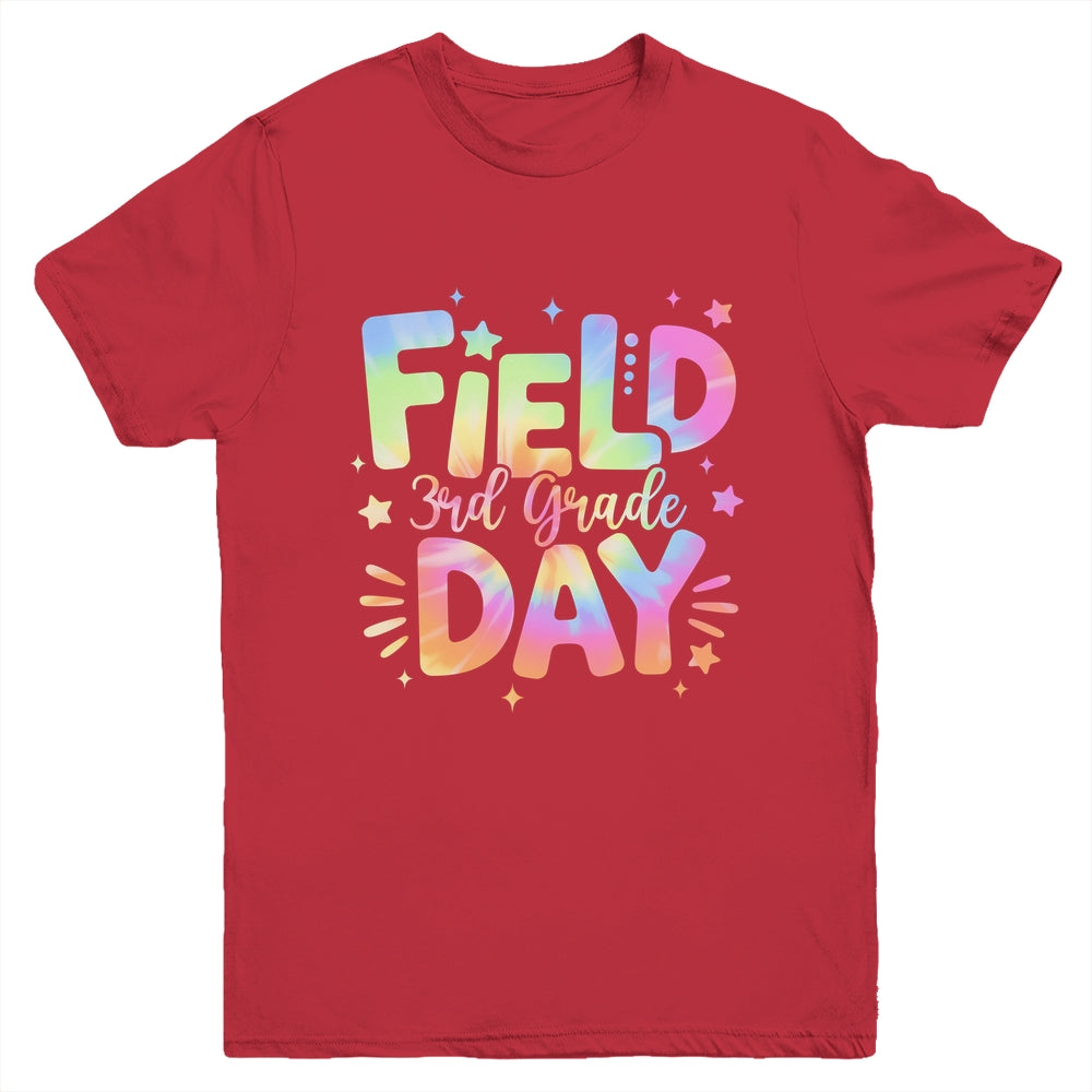 3rd Grade Field Day 2025 Let The Games Begin Kids Teacher Youth Shirt | teecentury
