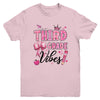 3rd Third Grade Vibes Back To School Coquette Teacher Girl Youth Shirt | teecentury