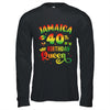 40Th Birthday Queen Jamaica Birthday Girl Matching Party Shirt & Hoodie | teecentury