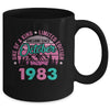 40 Years Old Awesome Since October 1983 40th Birthday Women Mug | teecentury