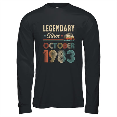 40 Years Old Legendary Since October 1983 40th Birthday Shirt & Hoodie | teecentury
