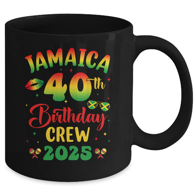 40th Birthday Girl Jamaica Birthday Crew Matching Group 2025 Mug | teecentury