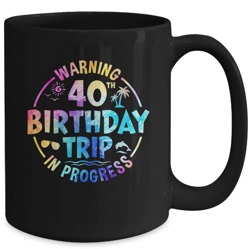 40th Birthday Trip Men Women Family 40 Years Old Birthday Mug | teecentury
