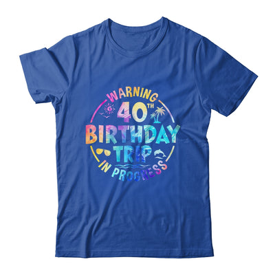 40th Birthday Trip Men Women Family 40 Years Old Birthday Shirt & Tank Top | teecentury