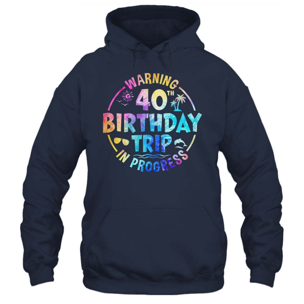 40th Birthday Trip Men Women Family 40 Years Old Birthday Shirt & Tank Top | teecentury