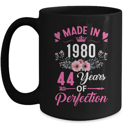 44 Birthday Decorations Women Female 44th 1980 Birthday Mug | teecentury