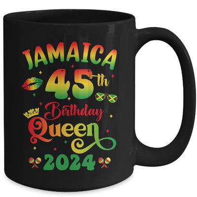 45Th Birthday Queen Jamaica Girl Matching Party 2024 Mug | teecentury