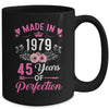 45 Birthday Decorations Women Female 45th 1979 Birthday Mug | teecentury