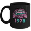 45 Years Old Awesome Since December 1978 45th Birthday Women Mug | teecentury