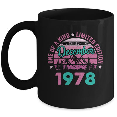 45 Years Old Awesome Since December 1978 45th Birthday Women Mug | teecentury