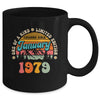 45 Years Old Awesome Since January 1979 45th Birthday Groovy Mug | teecentury