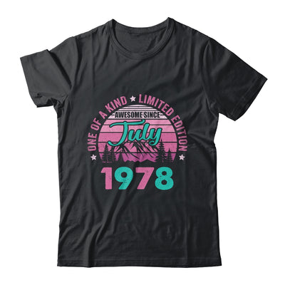 45 Years Old Awesome Since July 1978 45th Birthday Women Shirt & Tank Top | teecentury