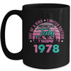 45 Years Old Awesome Since July 1978 45th Birthday Women Mug | teecentury