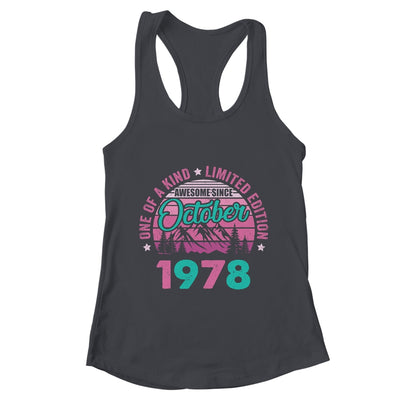 45 Years Old Awesome Since October 1978 45th Birthday Women Shirt & Tank Top | teecentury