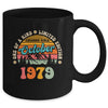 45 Years Old Awesome Since October 1979 45th Birthday Groovy Mug | teecentury