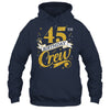 45th Birthday Crew 45th Bday Party Squad Friends Crown Funny Shirt & Tank Top | teecentury