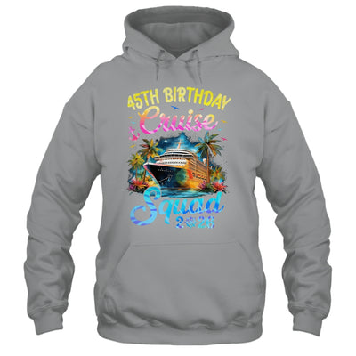 45th Birthday Cruise Squad 2026 Cruising Party Vacation Shirt & Tank Top | teecentury
