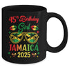 45th Birthday Girl Jamaica Vacation Party Outfit 2025 Mug | teecentury
