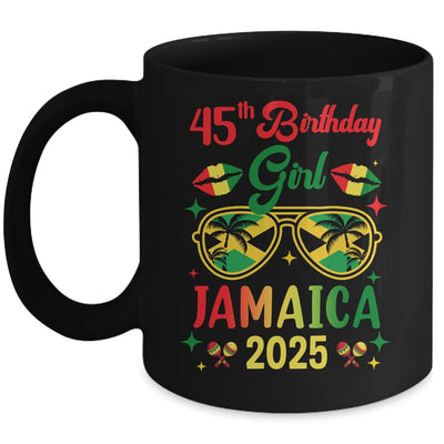 45th Birthday Girl Jamaica Vacation Party Outfit 2025 Mug | teecentury